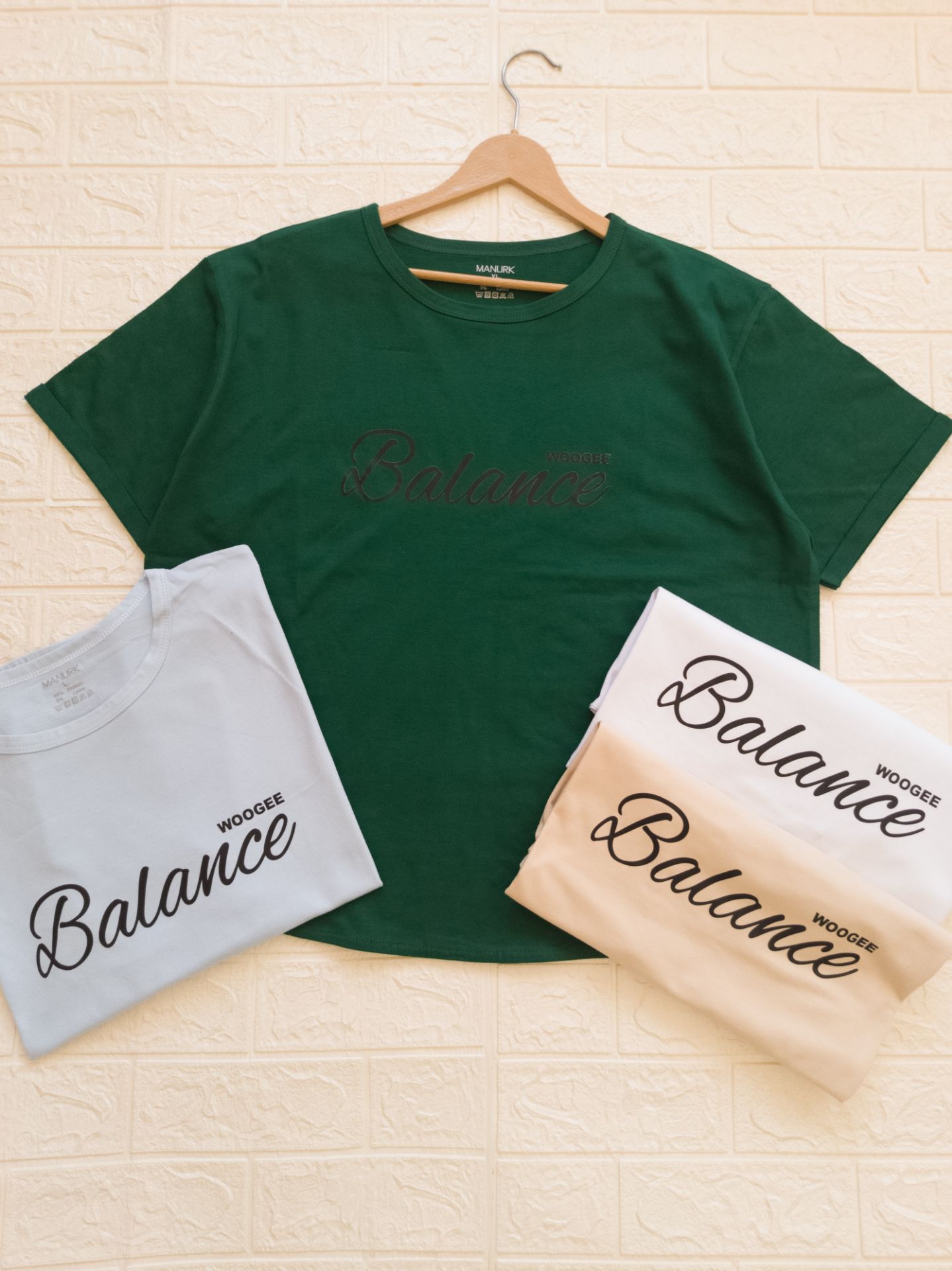 تیشرت زنانه باکسی Balance