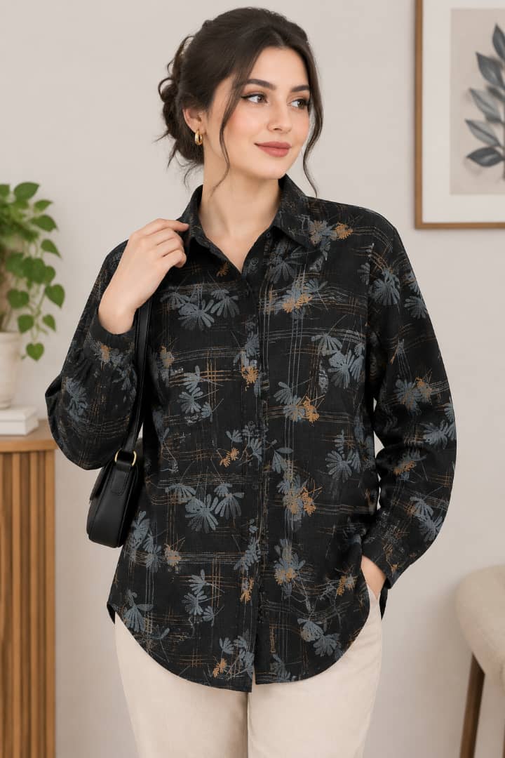 شومیز مانتویی زنانه وارداتی